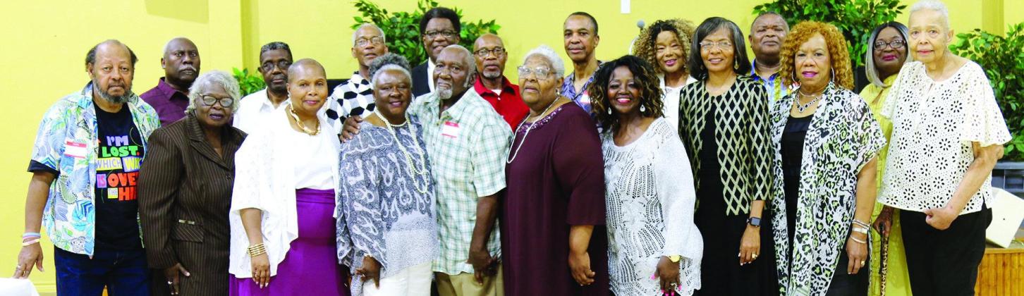 Those in attendance for the 1973 50th year reunion were: Donald Allen, Vickie Allen, Linda Bell Smith, Effie Blaylock, Andrew Carter, Jodean Casteel Hall, Dennis Castell, Loretta Edwards, Delois Gulley Webster, Gloria Hanks Phillips, David Hodge, Larry Ja Class of ’73 celebrates 50 years