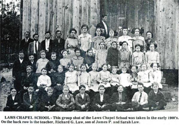 Laws Chapel Methodist Church and Cemetery