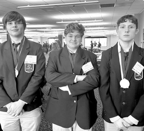 DECA students compete at District