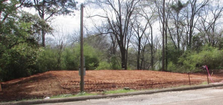 Lots cleared for new homes