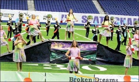 Atlanta photo by KENISHA WEBSTER/Queen City photo by PHYLLIS WARREN Last week both Atlanta’s Big Bad Band from Rabbit Land and Queen City’s Band of Champions competed in the UIL State Marching Contest at the Alamodome in San Antonio. There are 211, 3A QC/ATL bands take top 5