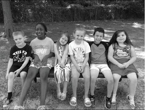 The kindergarten and first grade summer TOPS children are enjoying the sunshine. Article Image Alt Text