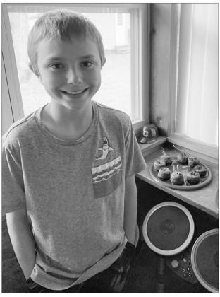 J.K. Hileman STARS enjoy growing gardens at home