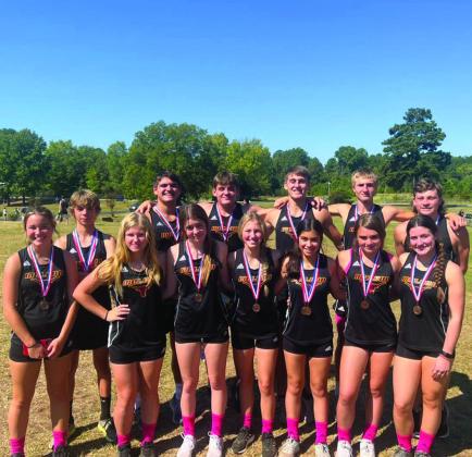 McLeod cross country teams place well at UIL district XC meet