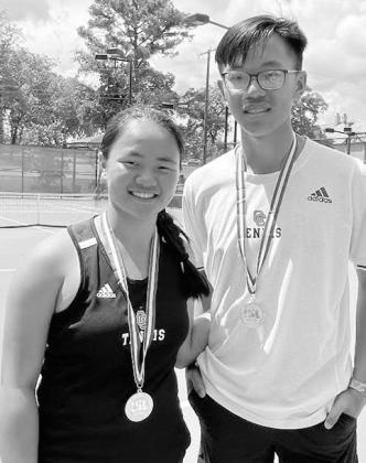 Queen City tennis players Clare Wong and Vincent Wong both earned Regional titles and will head to the State level tournament. Clare Wong, Vincent Wong earn State trip
