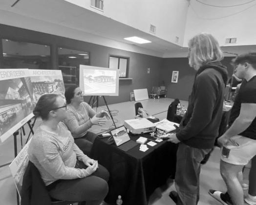 Students learn about architectural and interior design as a career choice. More than 500 attend first Cass County Career Fair