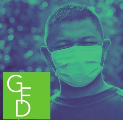 Local business gives away face masks