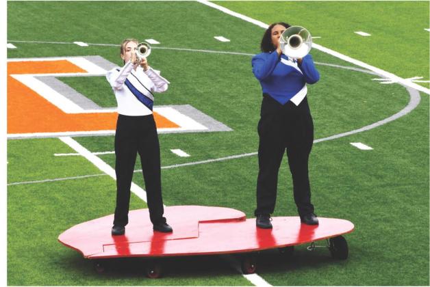 The Roaring Band from Tiger Land competed at UIL Area recently.