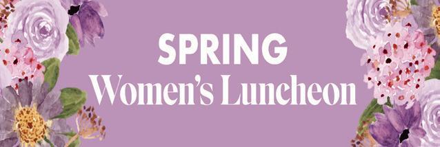 Women's Luncheon is today