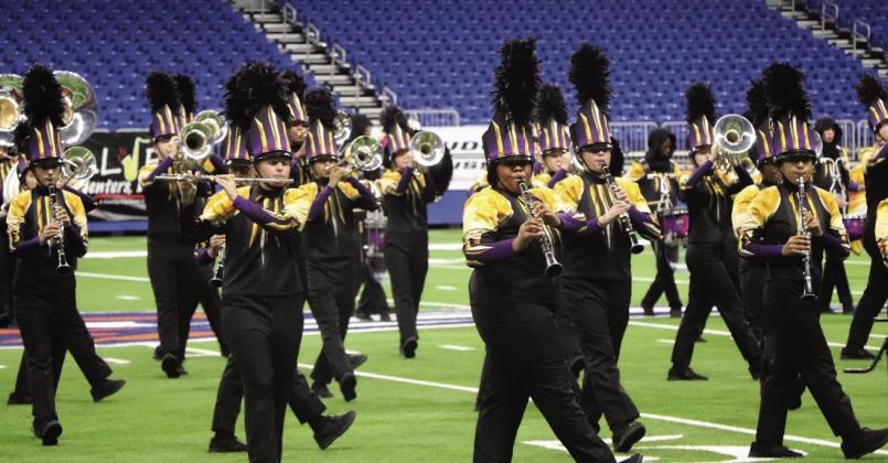 Atlanta’s Big Bad Band from Rabbit Land placed fourth at the 3A State Marching Contest in San Antonio last week. Photo by Kim Sheppard