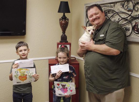 Bud Coloring Contest winners