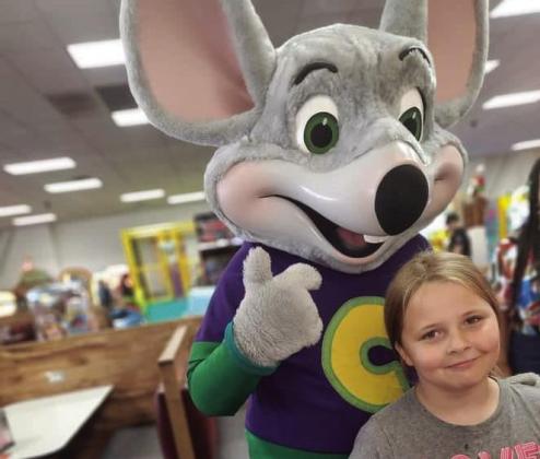 A fun day at Chuck E. Cheese. Summer Fun