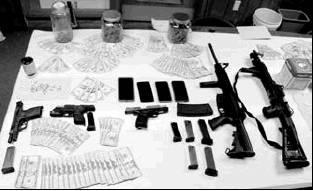 Armed robbery incited additional arrests for drugs
