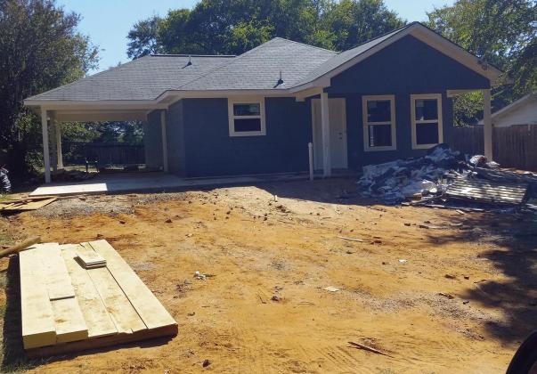 Another house was built on Houston Street in Atlanta as part of the low-income housing program. Photo by Raydeen Edwards Community Revivals