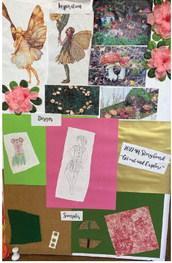 Fairyland inspired fashion 4-H storyboard called “Get Out and Explore”. 4-H orientation held in Linden