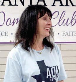 Sherry Griffin, president of the Atlanta Area Women’s Club, has called the business meeting together and will hear reports from members on activities being accomplished for the community. The club has been doing so since 1929. Women’s Club
