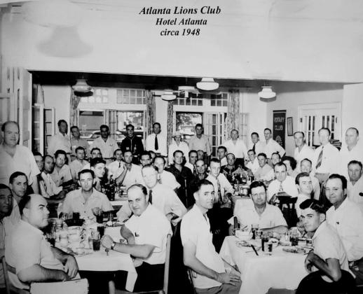 Atlanta Lions Club 1948 Early Chamber of Commerce