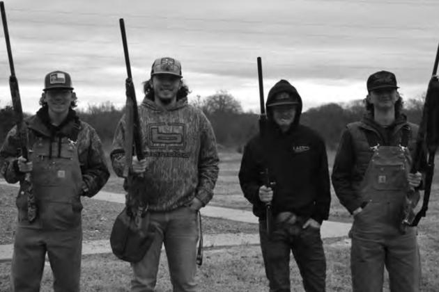 QC Shooting team practices before meet in San Antonio