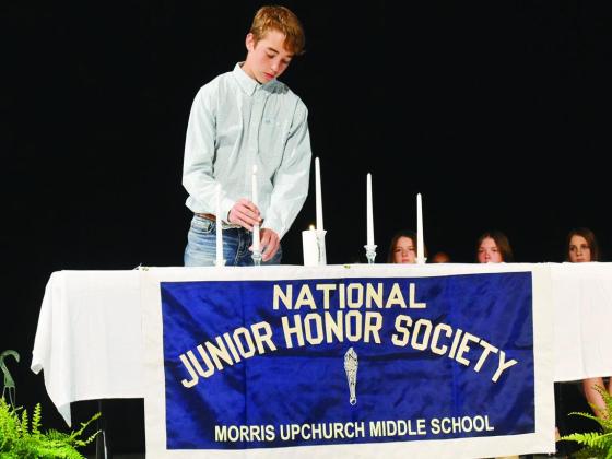 MUMS National Junior Honor Society Induction Ceremony