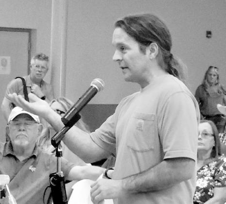 A Lone Star former council member, Cody Wommack, addresses the job of NETMWD’s general manager. Northeast Texas Municipal Water District votes General Manager out, new interim GM hired