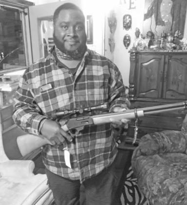 Christmas rifle won at raffle