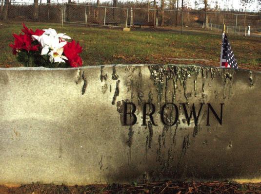 It’s hard to imagine but the major Bear Creek Fire of 2011 crossed this Bear Creek grave yard and melted items on top and side of tombstones. WHERE IS IT?