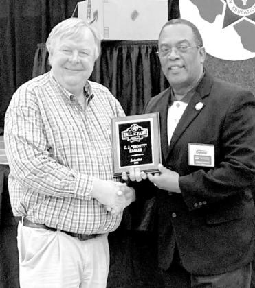 FFA teacher Hagler receives celebration of induction for HOF
