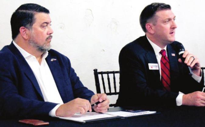 Candidates debate ahead of GOP committee vote