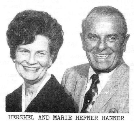 Hershel N. and Marie Hanner