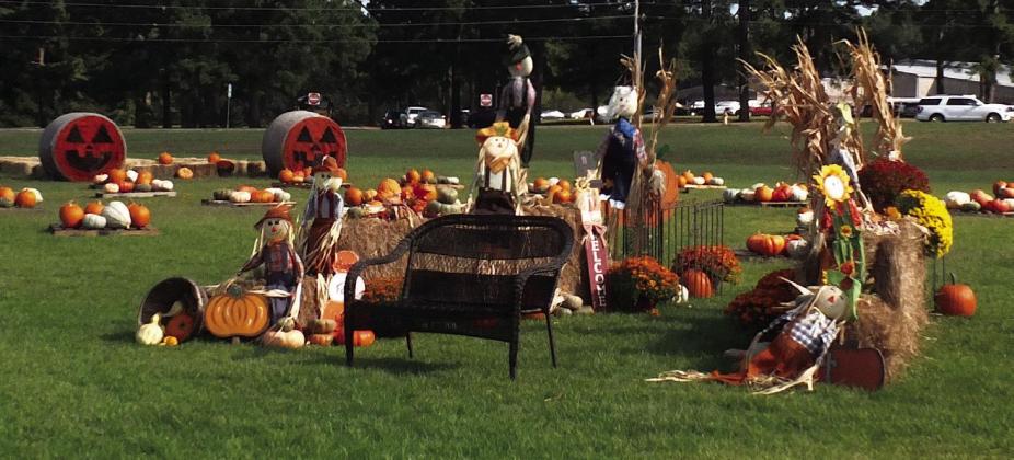 p Crowded, full of colorful pumpkins, straw people and hay, the Methodist Church’s Pumpkin Patch this year is well decorated by volunteers of the church. Methodist Pumpkin Patch