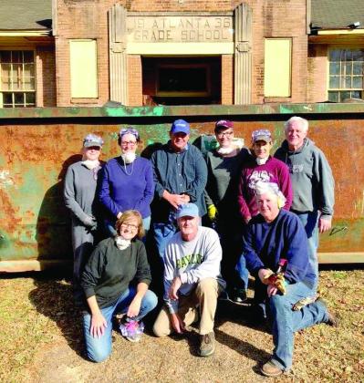 Atlanta-Miller Grade School volunteers their time and talent to give back to the community by restoring the grade school, built in 1936, for a community project. Atlanta-Miller Grade School busy with the basics
