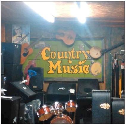 Entertained at the Country Music Store