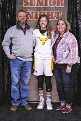 McLeod celebrates Senior Night before game with Maud