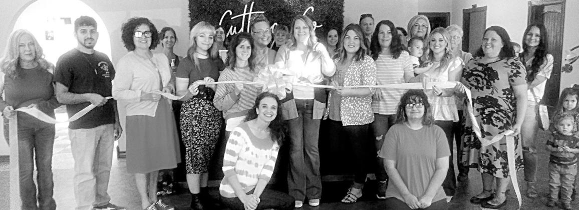 On Oct. 14, the Atlanta Area Chamber of Commerce hosted a ribbon cutting for The Cutting Company. The Cutting Company joined the Chamber this year and has plenty to offer the community such as its amazing hair stylists, a licensed nail tech, esthetician, The Cutting Company Ribbon Cutting