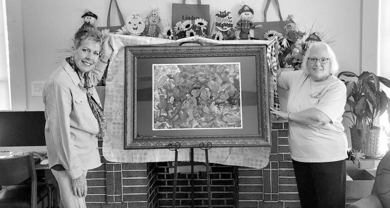Local artist donates painting