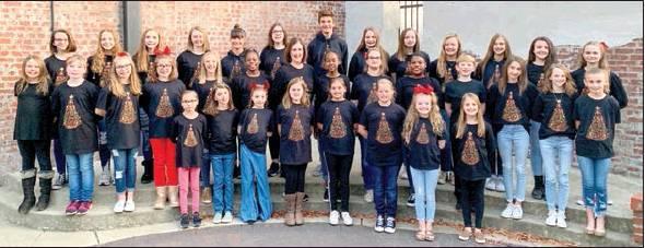 Photo by KENISHA WEBSTER Local performers will take part in the annual Nutcracker Ballet Dec. 6-8 at the historic Perot Theatre. Those performers are, front row from left: Reagan Thompson, Adelaide Smith, Ava Kate Giesler, Olivia Beauchamp, Jaci Holmes, L Article Image Alt Text