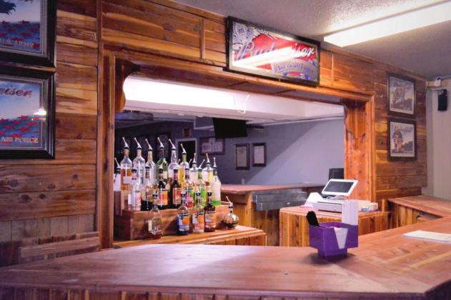 The handmade bar at the Linden VFW could be gone soon if Governor Greg Abbott refuses to address the effects of the pandemic on Texas VFW Posts. Photo by Kate Stow VFW strives to ‘leave no man behind’