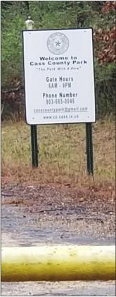 Cass County Park to be restructured for boat access only