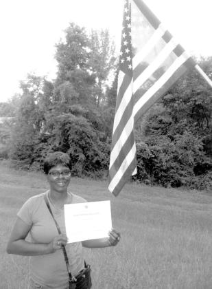 Courtesy Photo Stevenson receives appreciation