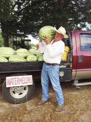 Parker Echols and Mason Whatley are the muscle at Echols’ farm