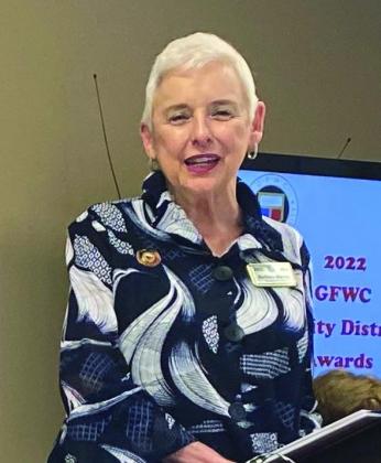 GFWC Texas President-Elect and Trinity Club member Barbara Harvey said it’s always good to be home. Trinity District celebrates 63rd Annual Spring Conference