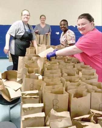Delivering lunches and smiles