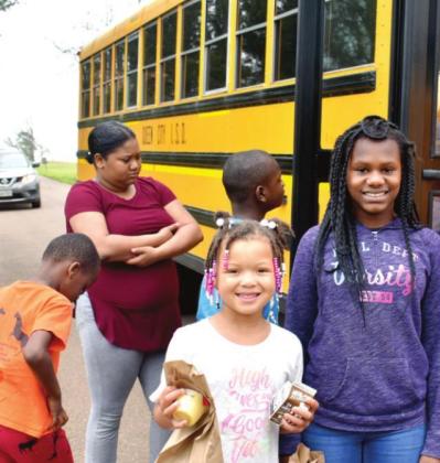Queen City ISD sends meals, curriculum to students via bus convoy