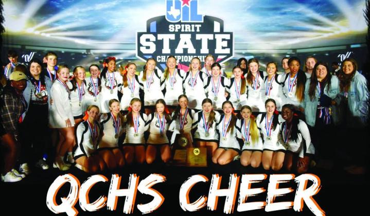 QCHS Cheer places second
