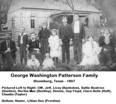 Patterson Family connections to Cass County and beyond