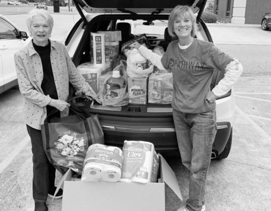 In response to the DVP emergency needs for local shelters , the Amity Study Club collected cleaning products and toiletries. Amity Study Club members Donna Hanner and Julia Braun made the delivery to the Texarkana DVP office. Open enrollment for Medicare Advantage is now through Dec. 7