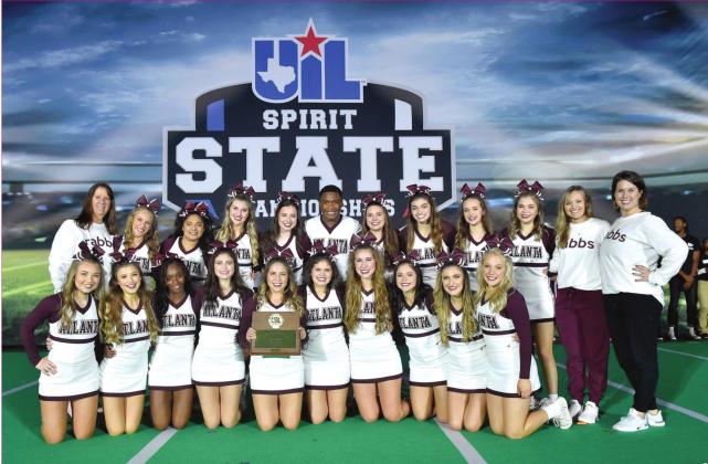 Atlanta cheerleaders place first in 3A Crowd Leading Division