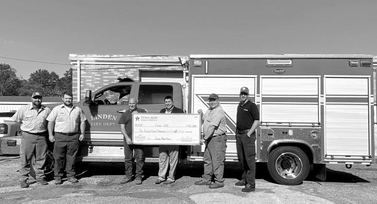 Linden Volunteer Fire Department welcomes large brush truck to fleet