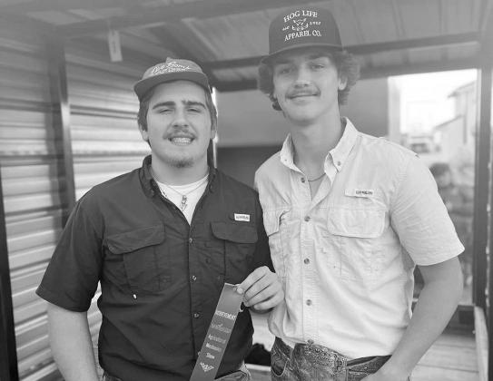 Linden-Kildare’s Ag Mechanic’s students all won blue ribbons for their projects at a show in San Angelo.