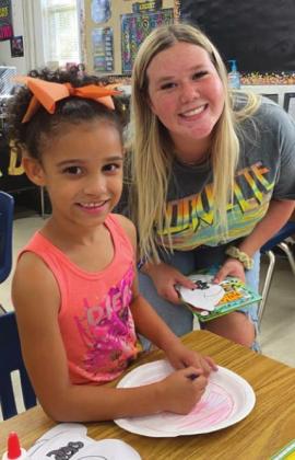 STEM tower challenge at AES BLAST